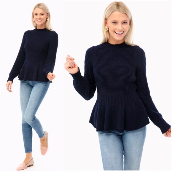 Rebecca Taylor Sweaters - NWOT Rebecca Taylor La Vie peplum sweater